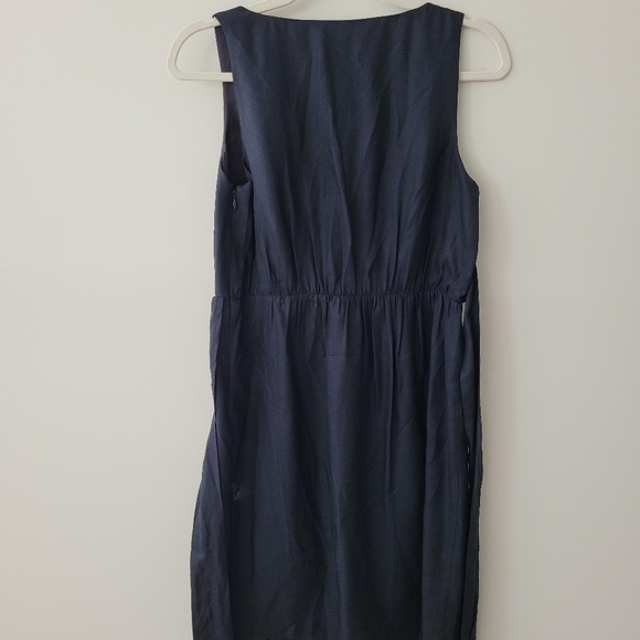 JACOB Dress 100% black silk - Picture 6 of 7